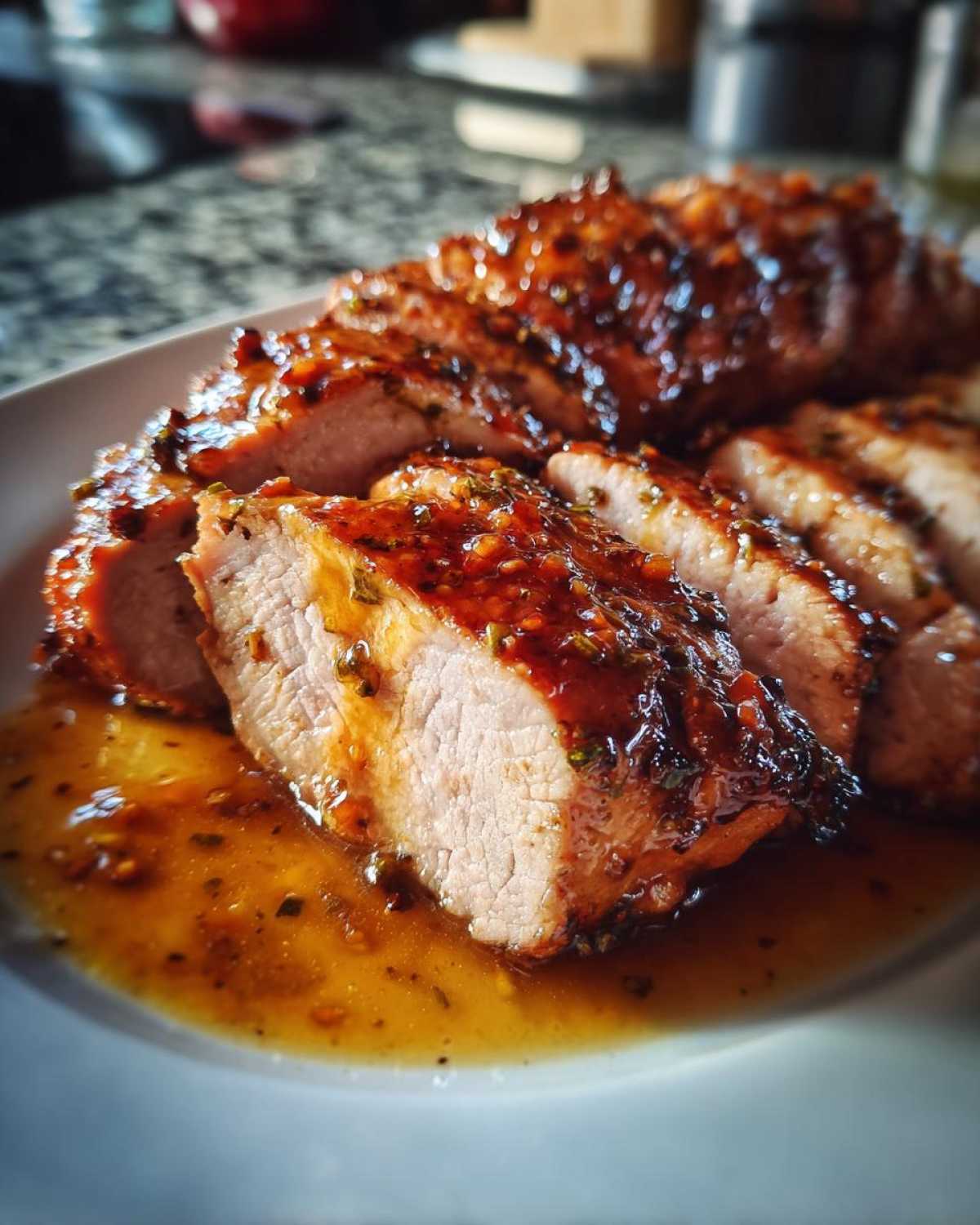 Honey Garlic Pork Tenderloin - detail 4