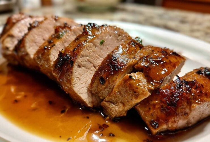 Honey Garlic Pork Tenderloin