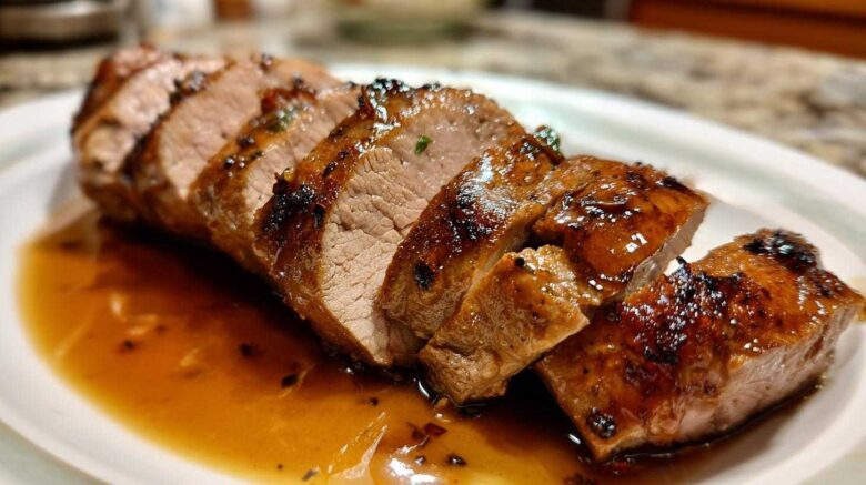 Honey Garlic Pork Tenderloin