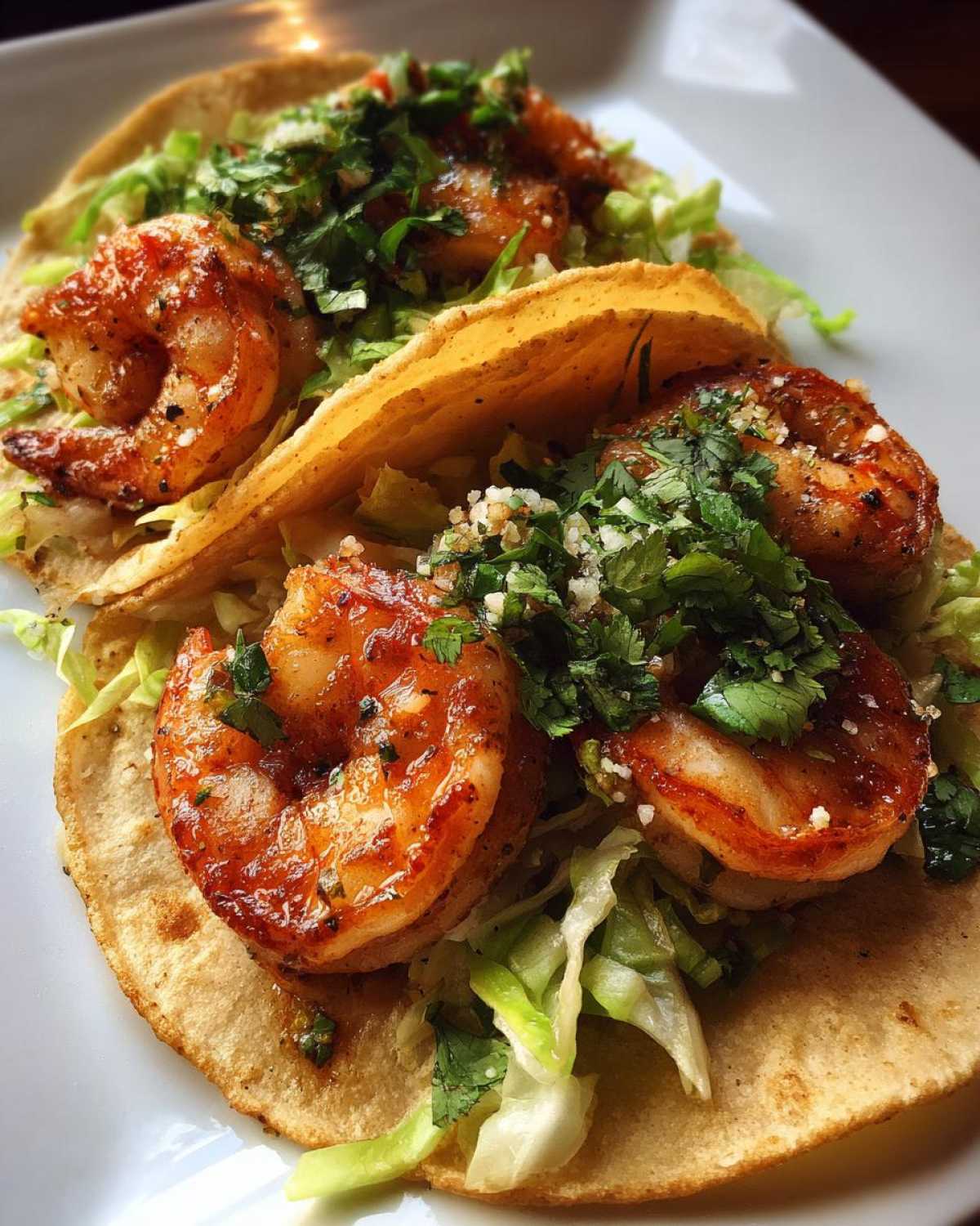 Honey Lime Shrimp Tacos - detail 1