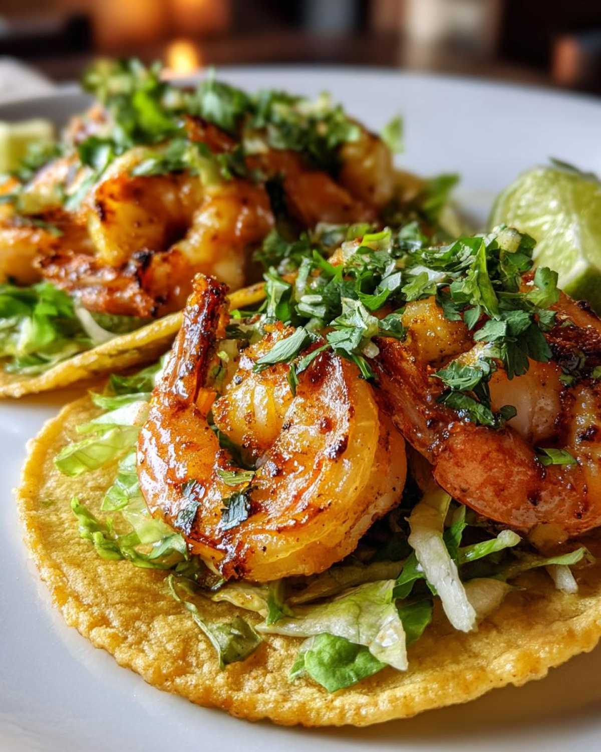 Honey Lime Shrimp Tacos - detail 2