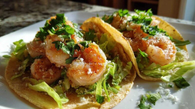 Honey Lime Shrimp Tacos