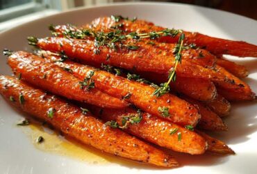 Honey Roasted Carrots with Thyme
