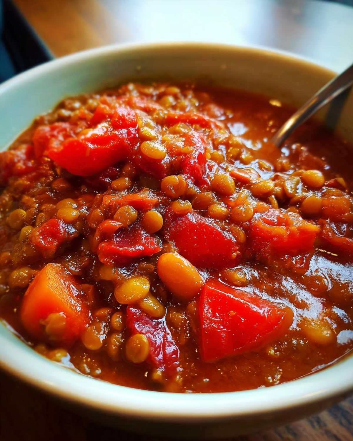 Instant Pot Lentil Chili - detail 1