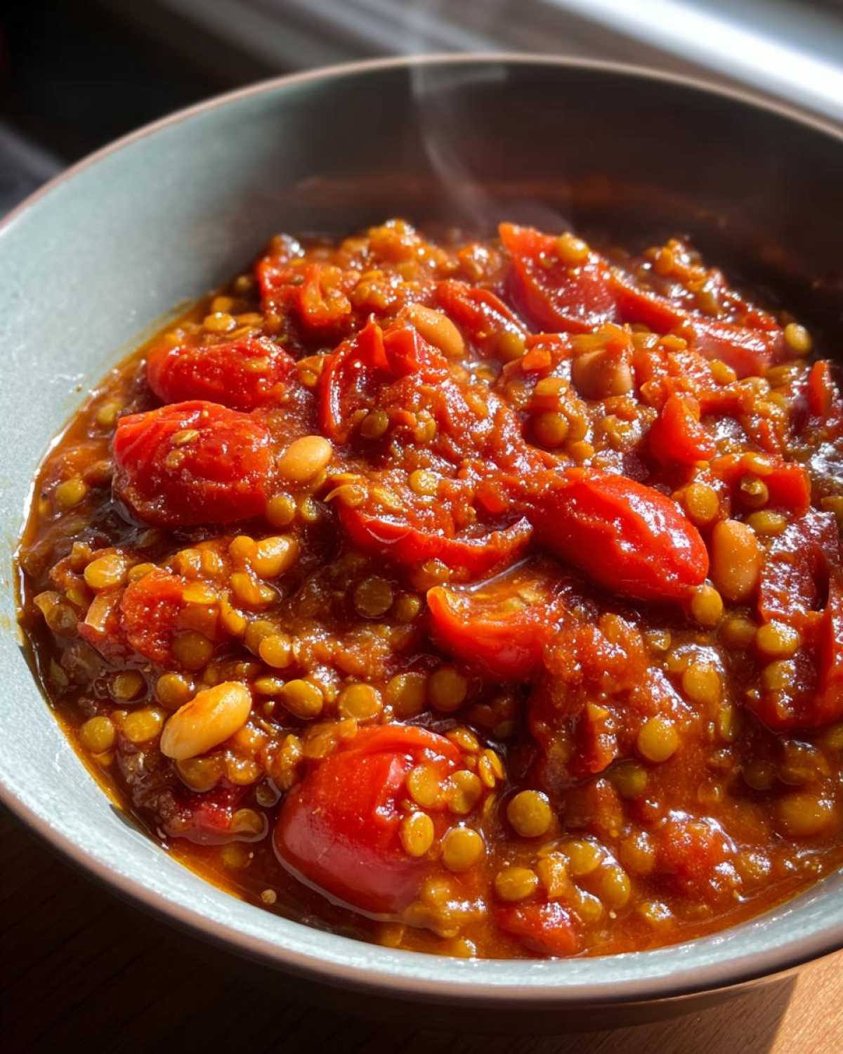 Instant Pot Lentil Chili - detail 2