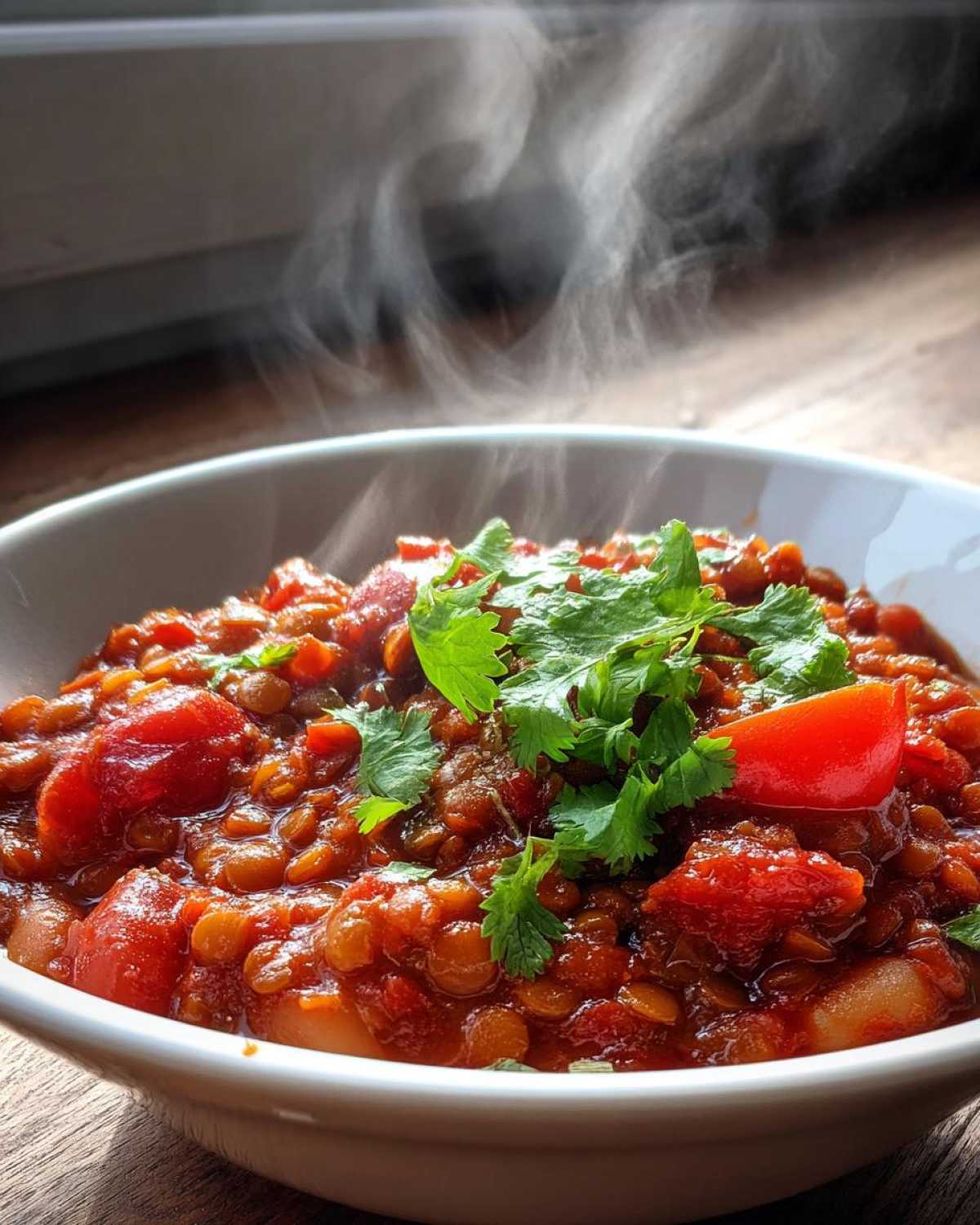 Instant Pot Lentil Chili - detail 3