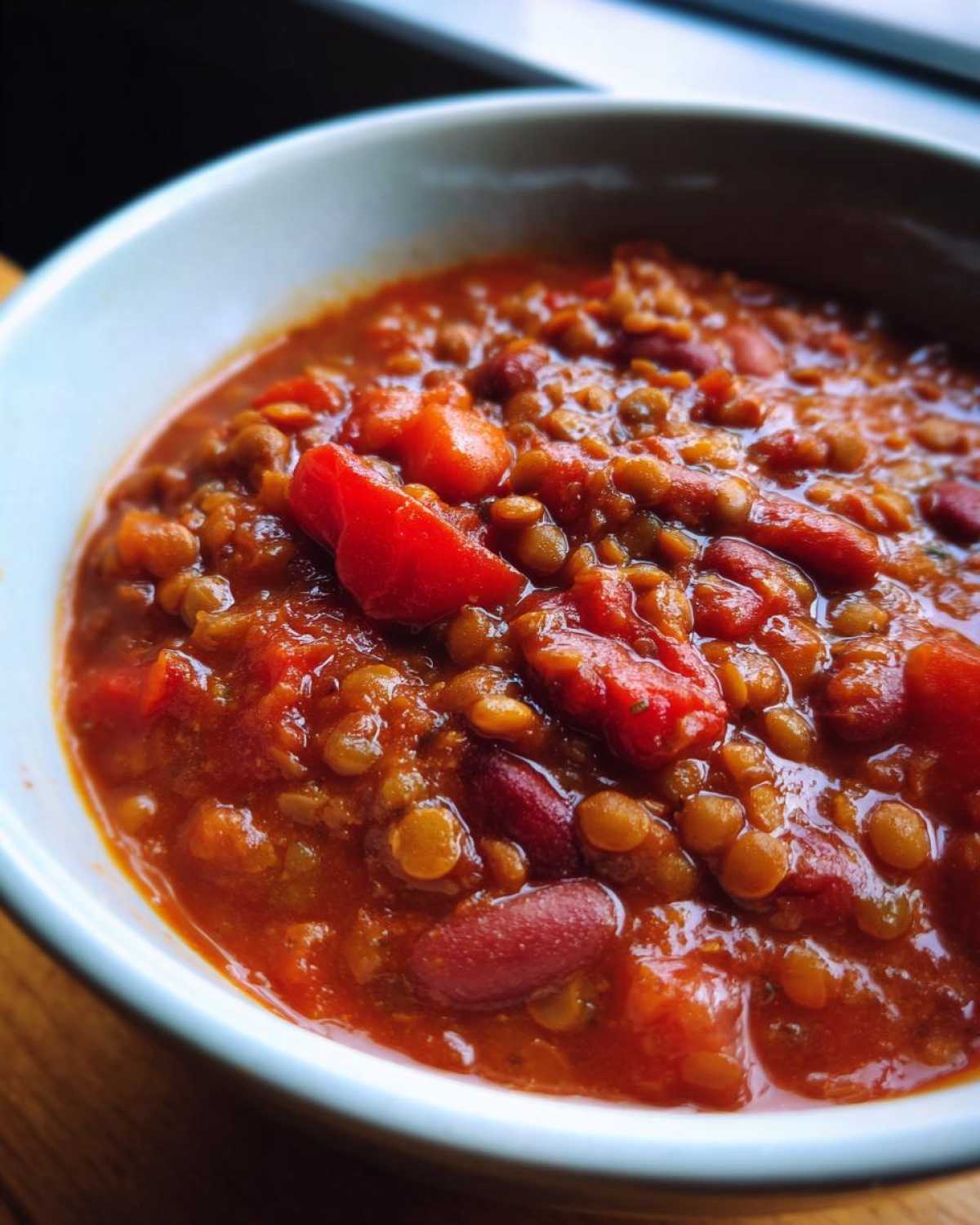 Instant Pot Lentil Chili - detail 4
