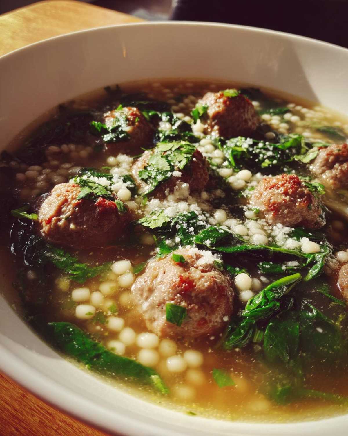 Italian Wedding Soup (Speedy Trick) - detail 3