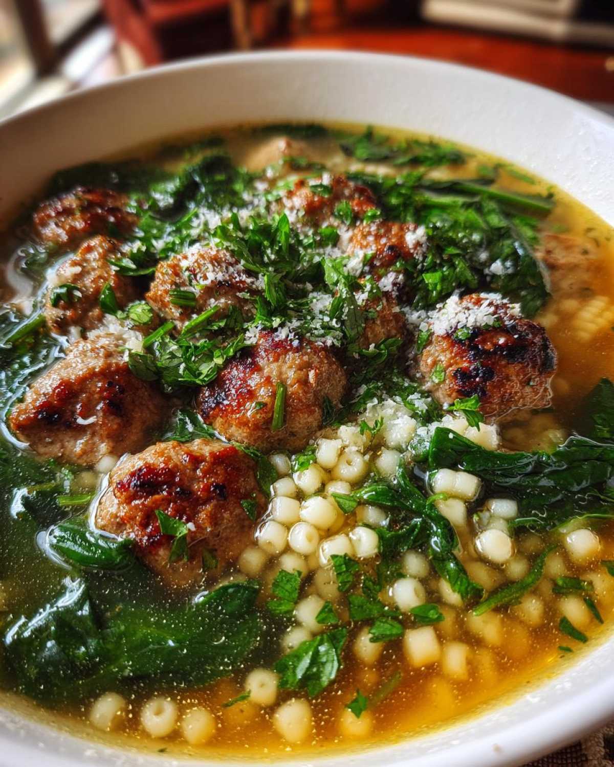 Italian Wedding Soup (Speedy Trick) - detail 4