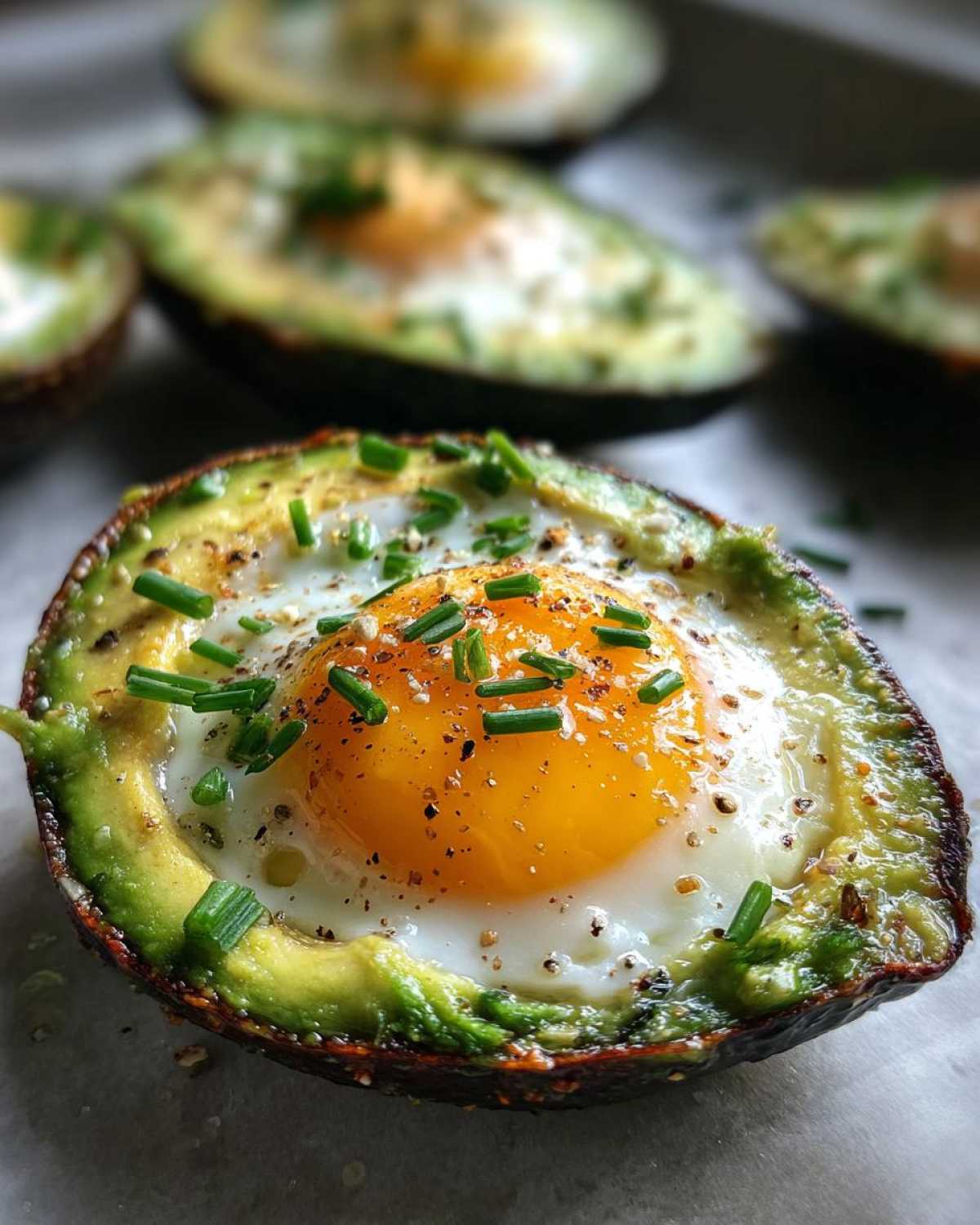 Keto Avocado Egg Boats - detail 4