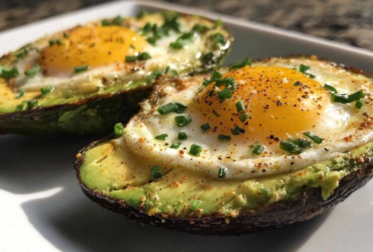 Keto Avocado Egg Boats