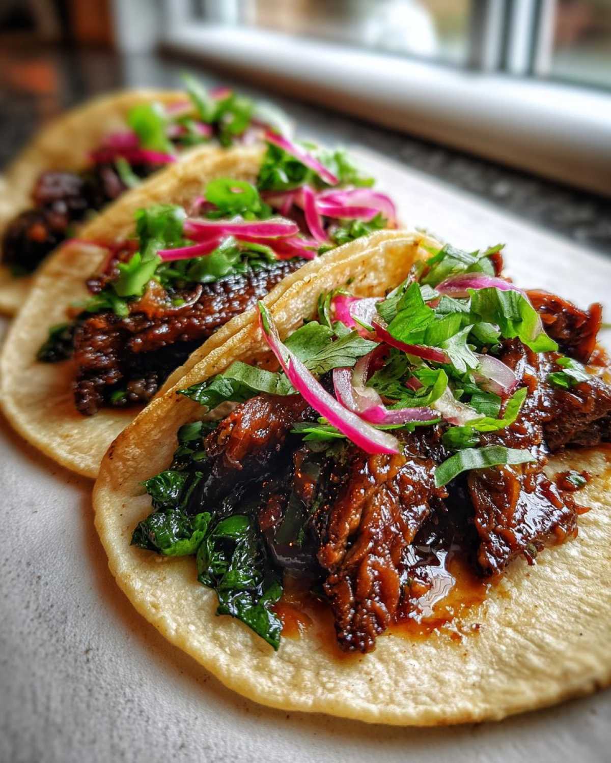 Korean Bulgogi Beef Tacos - detail 4