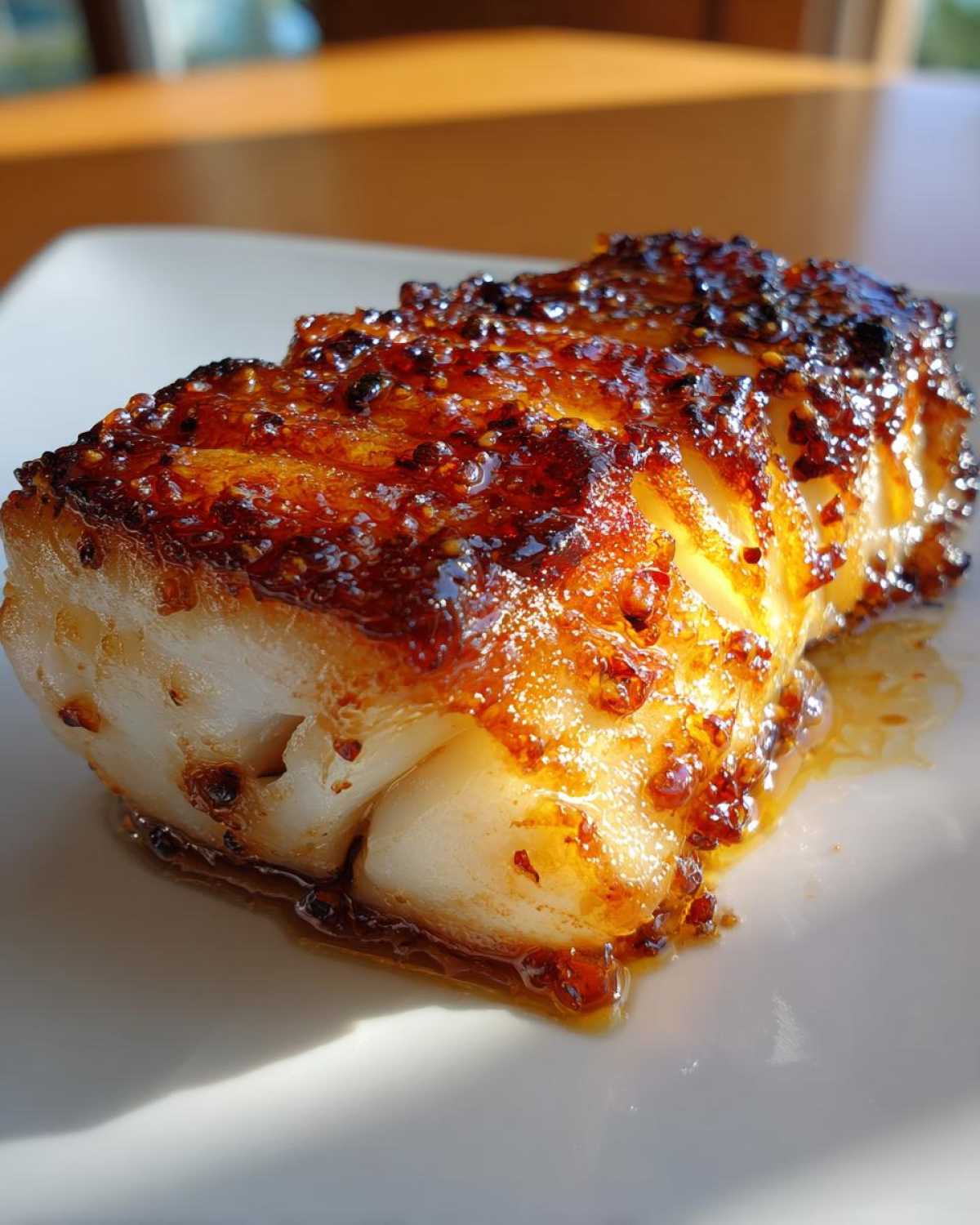 Maple Soy Glazed Cod - detail 3