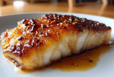 Maple Soy Glazed Cod