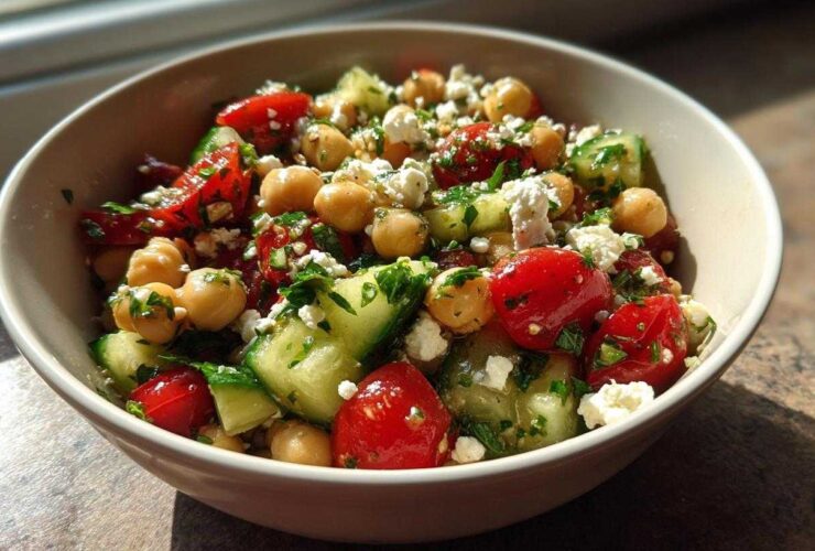 Mediterranean Chickpea Salad