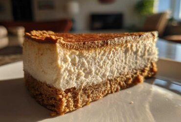 No-Bake Gingerbread Cheesecake