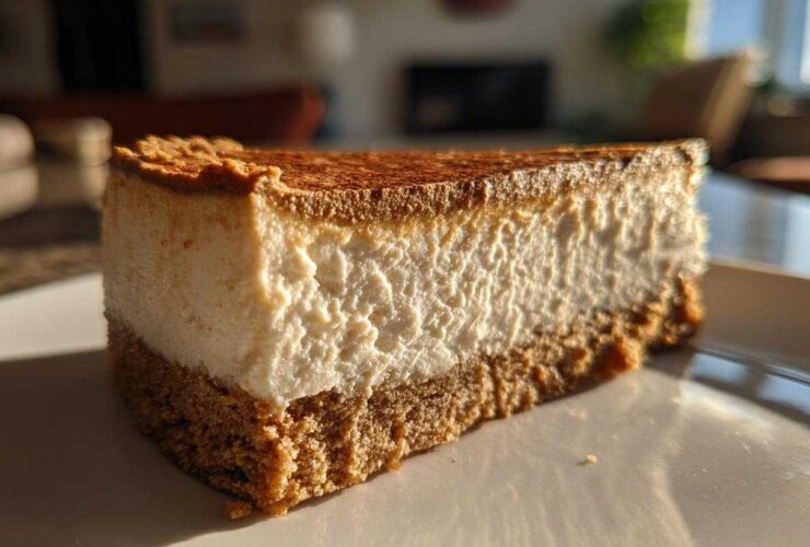 No-Bake Gingerbread Cheesecake