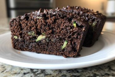 One Bowl Fudgy Chocolate Zucchini Bread Easy