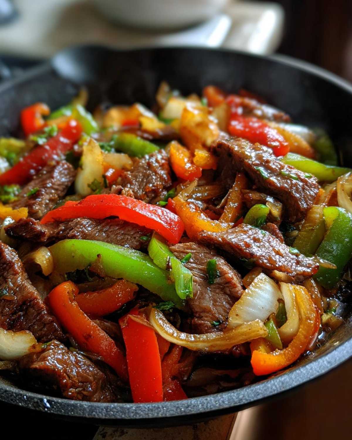 One-Pot Beef & Peppers Skillet - detail 4