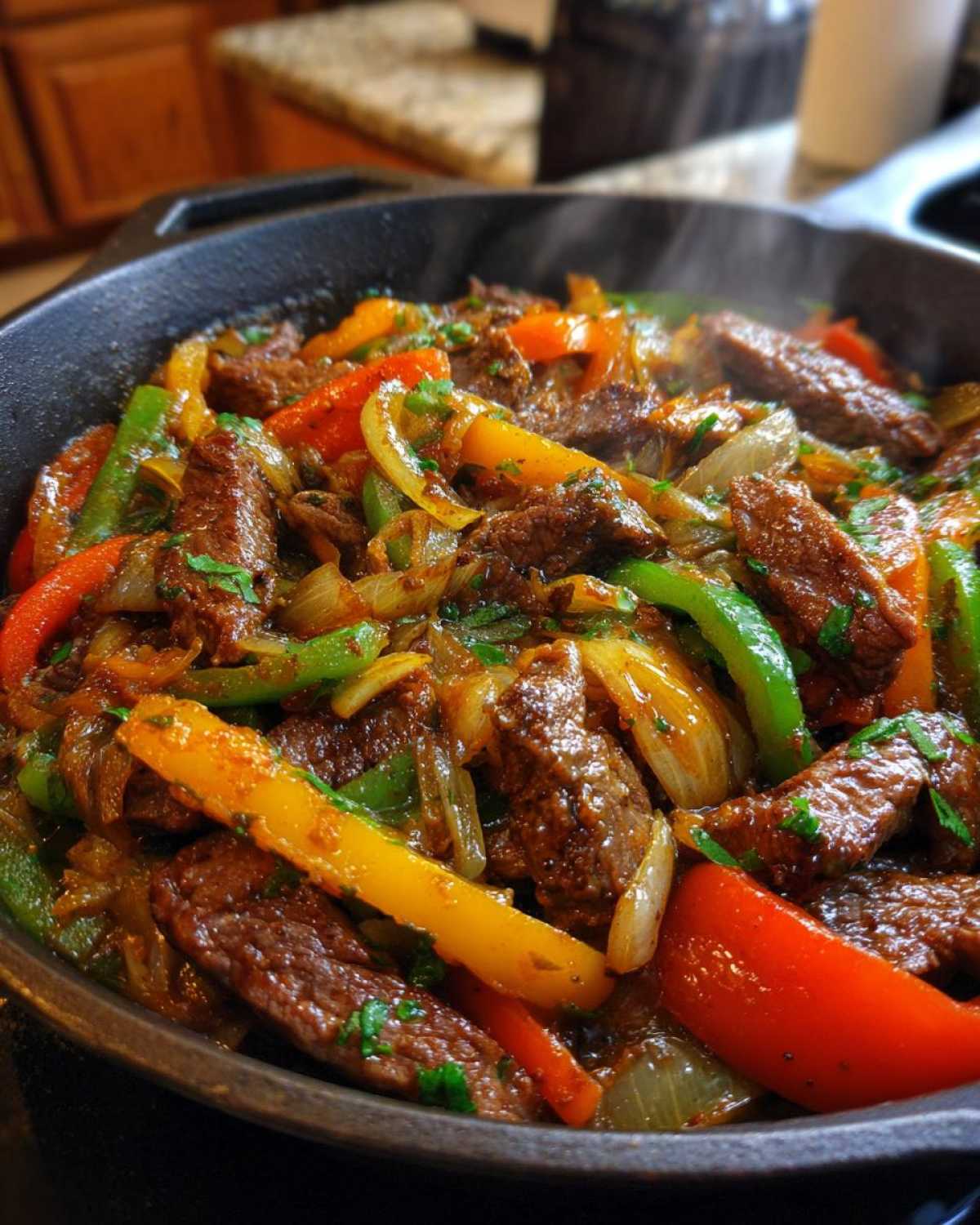 One-Pot Beef & Peppers Skillet - detail 2