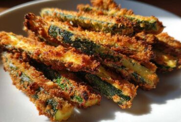 Parmesan Garlic Zucchini Fries