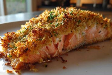 Parmesan Salamon Bake