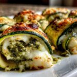 Pesto Zucchini Roll-Up Bites