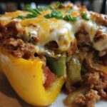 Philly Cheesesteak Stuffed Peppers