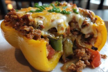 Philly Cheesesteak Stuffed Peppers
