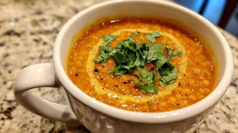 Pumpkin Curry Lentil Soup