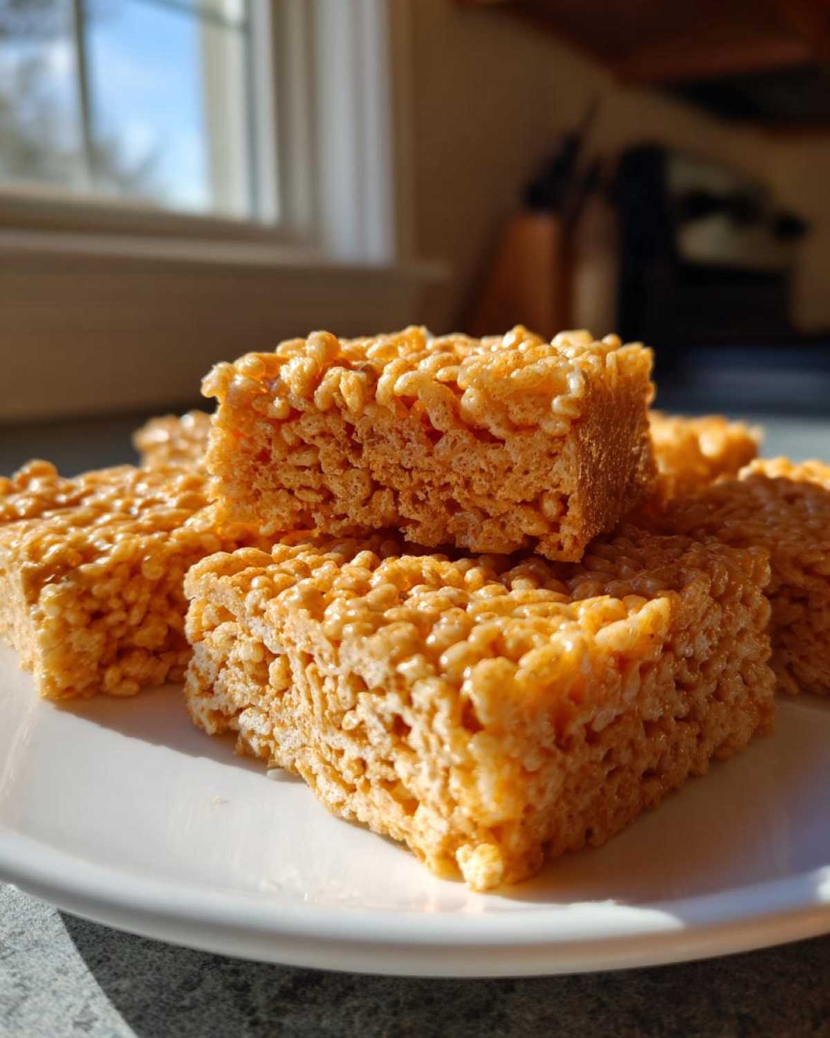 Pumpkin Spice Rice Krispie Treats - detail 1