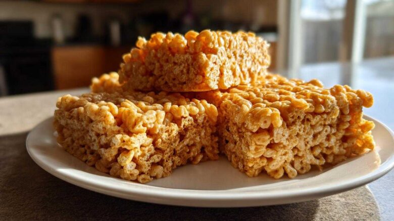 Pumpkin Spice Rice Krispie Treats