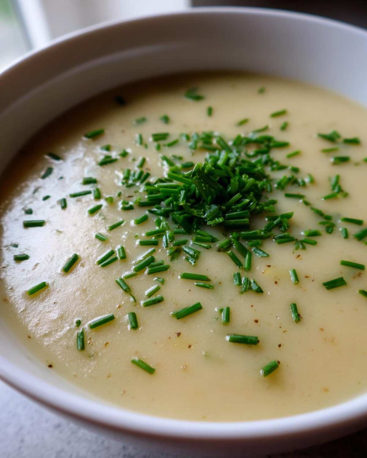 Quick Potato Leek Soup - detail 3