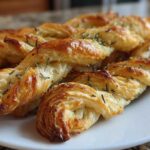Rosemary Garlic Puff Pastry Twists