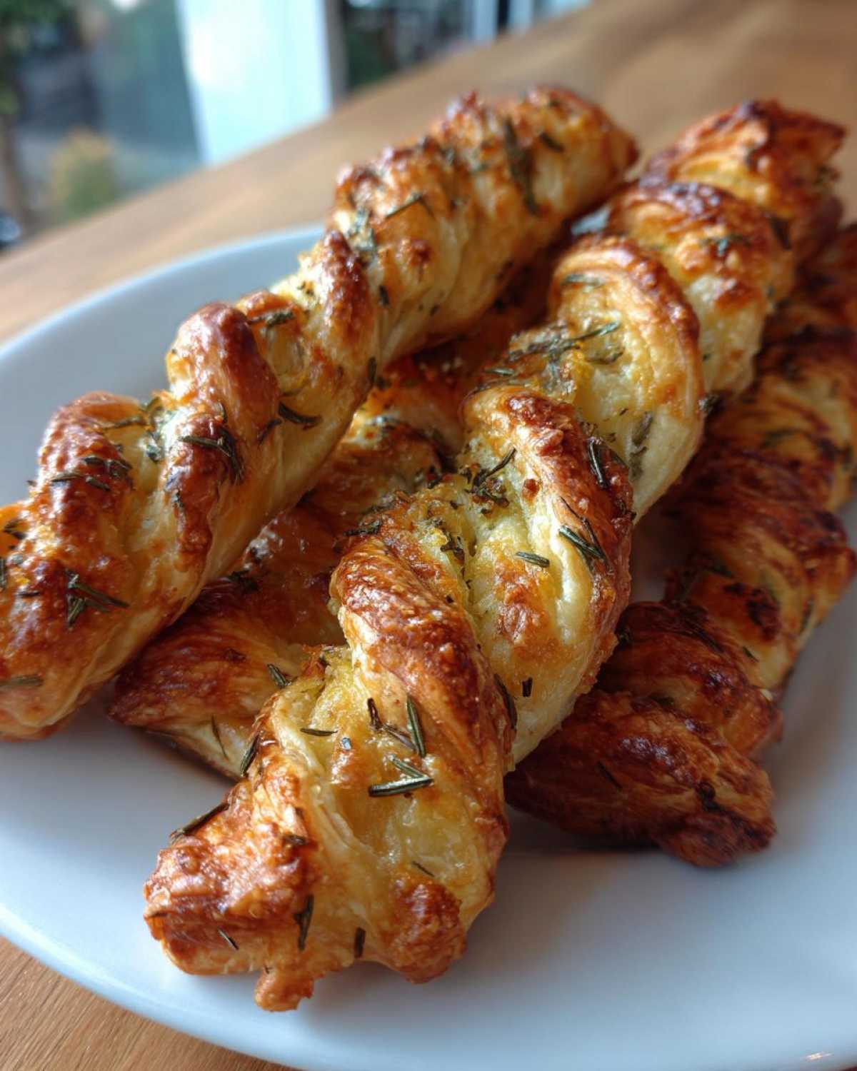Rosemary Garlic Puff Pastry Twists - detail 4