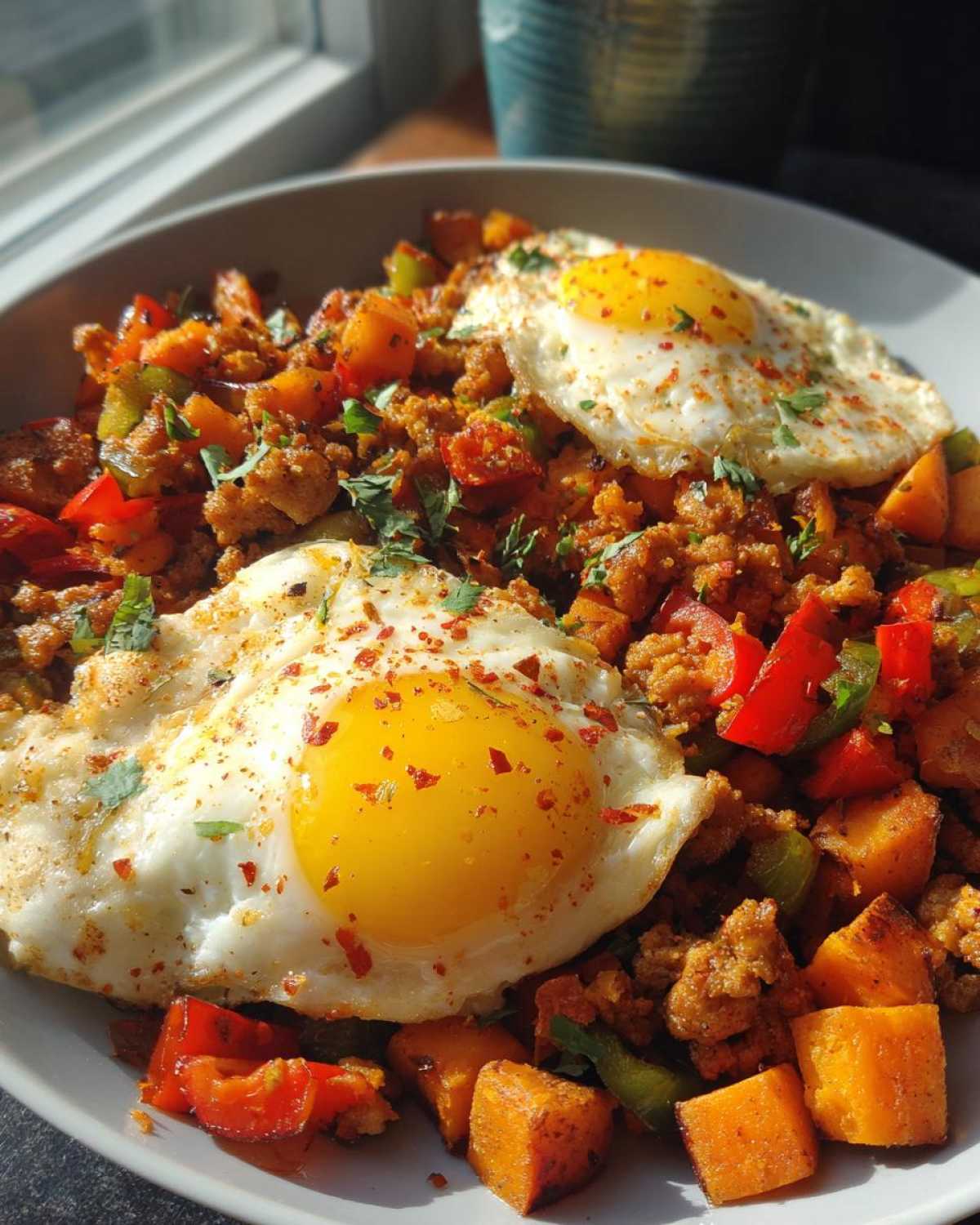 Savory Sweet Potato Sausage Hash - detail 1