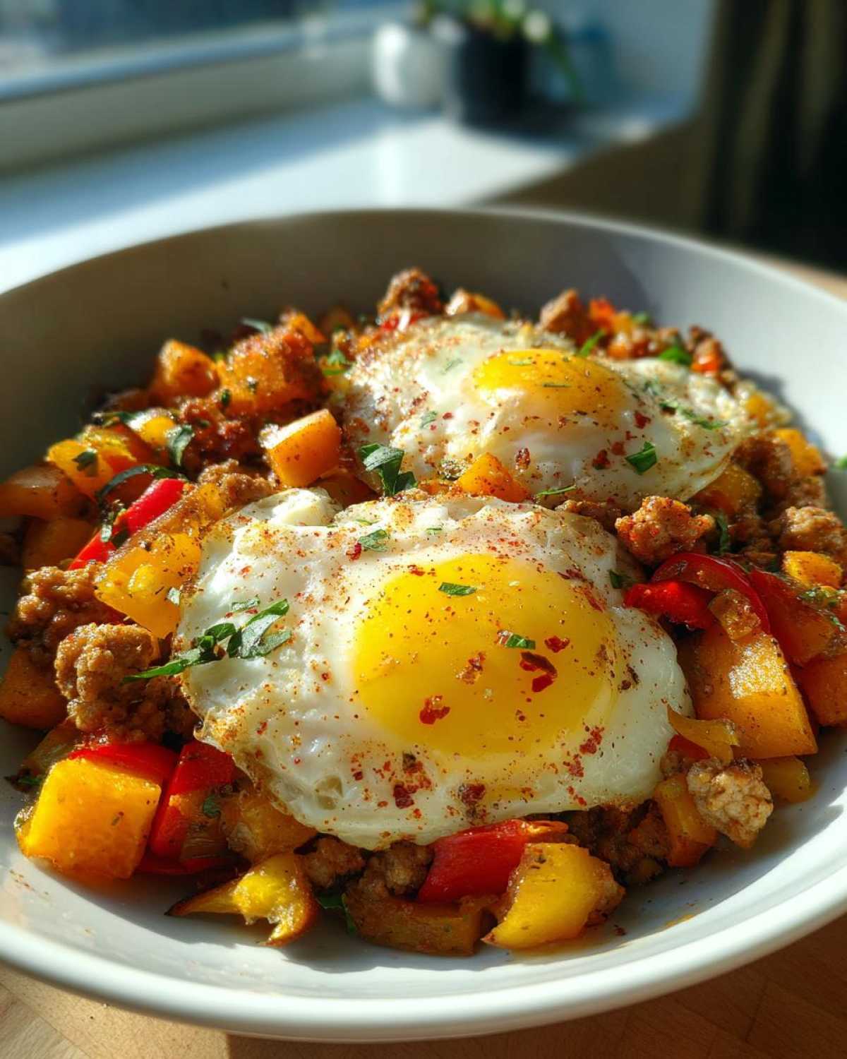 Savory Sweet Potato Sausage Hash - detail 2