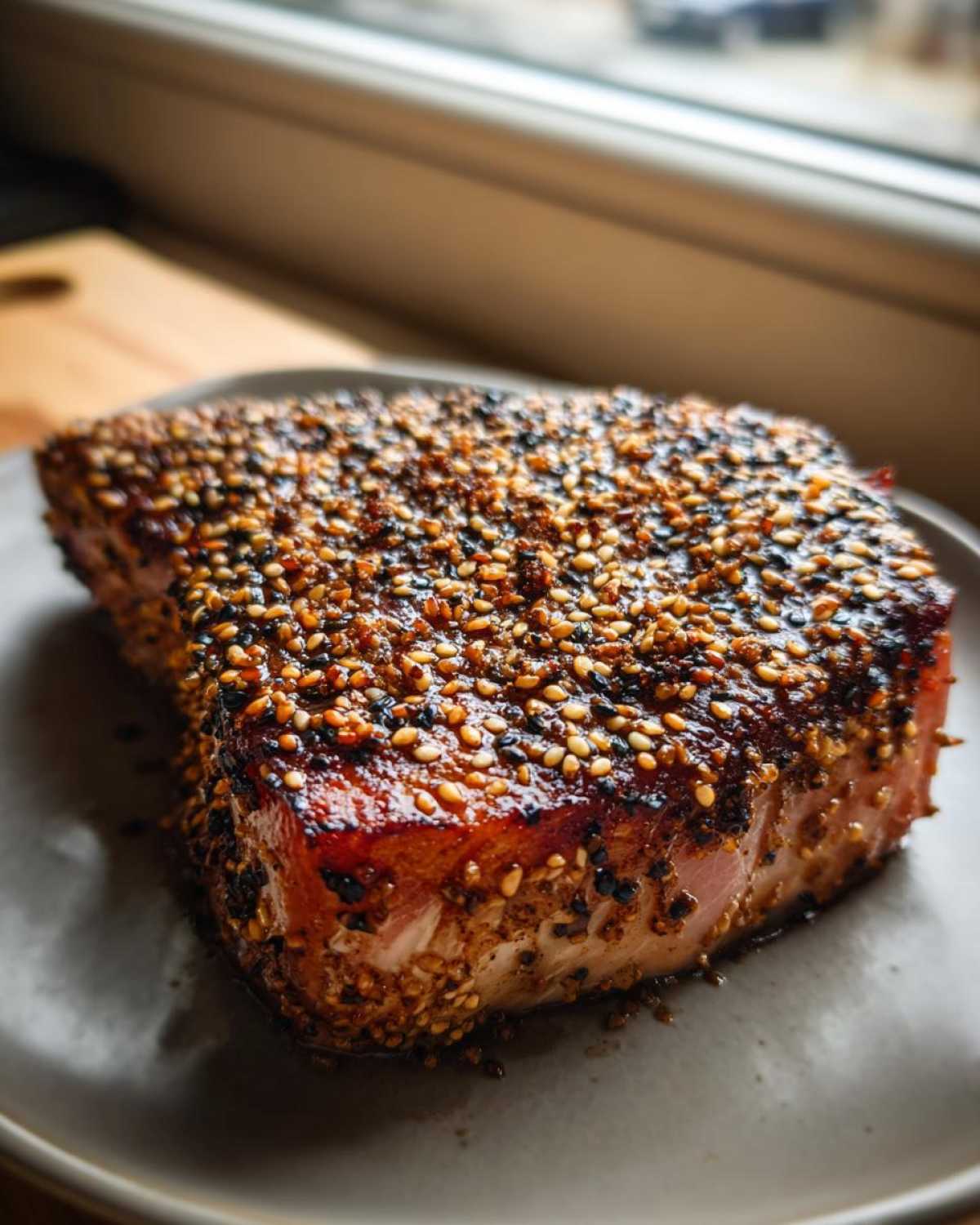 Sesame-Crusted Tuna - detail 2