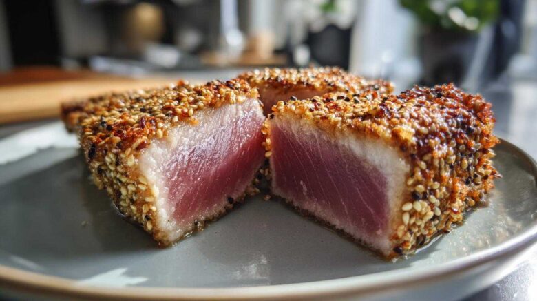 Sesame-Crusted Tuna