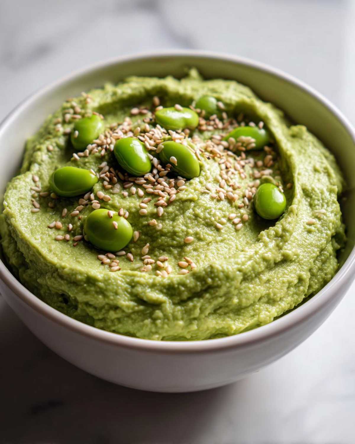 Sesame Ginger Edamame Hummus - detail 1