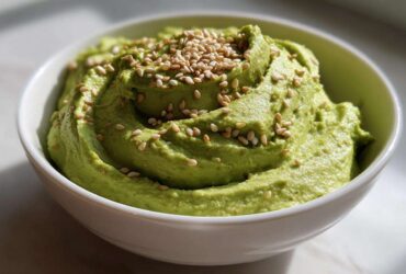 Sesame Ginger Edamame Hummus