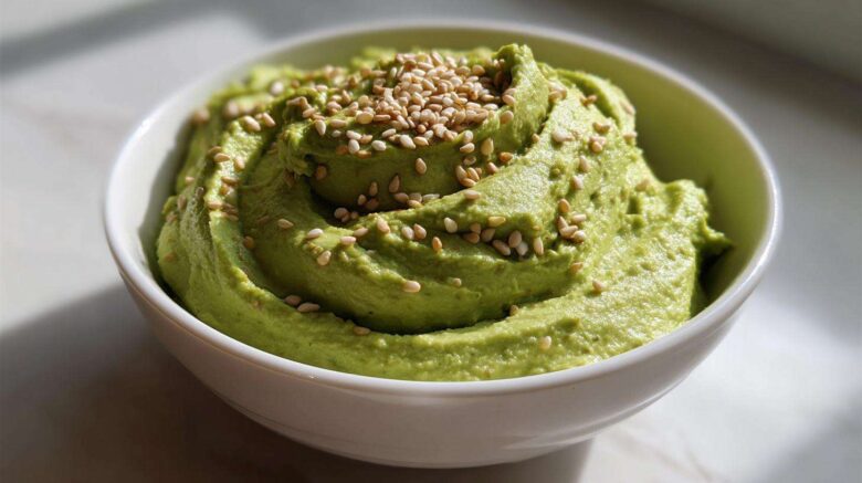 Sesame Ginger Edamame Hummus
