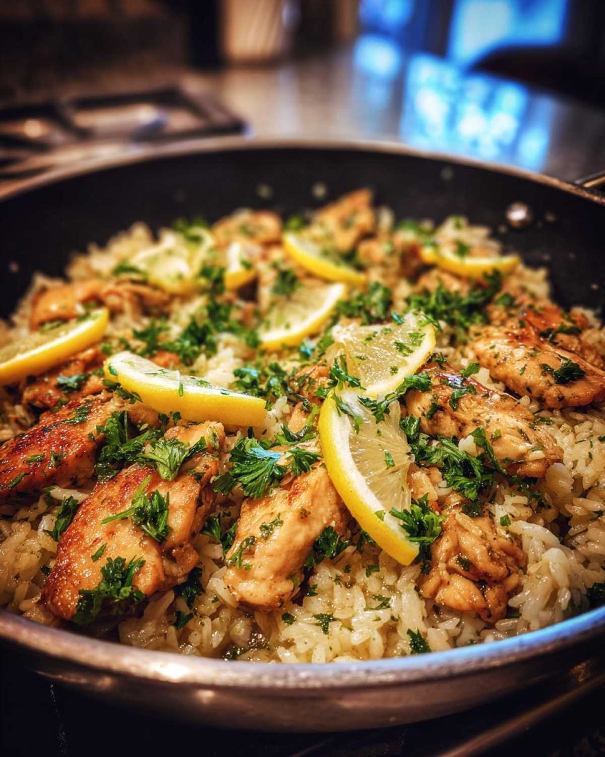 Skillet Chicken & Rice (Lemon Thyme) - detail 1