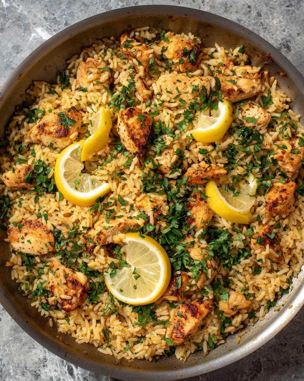 Skillet Chicken & Rice (Lemon Thyme) - detail 2