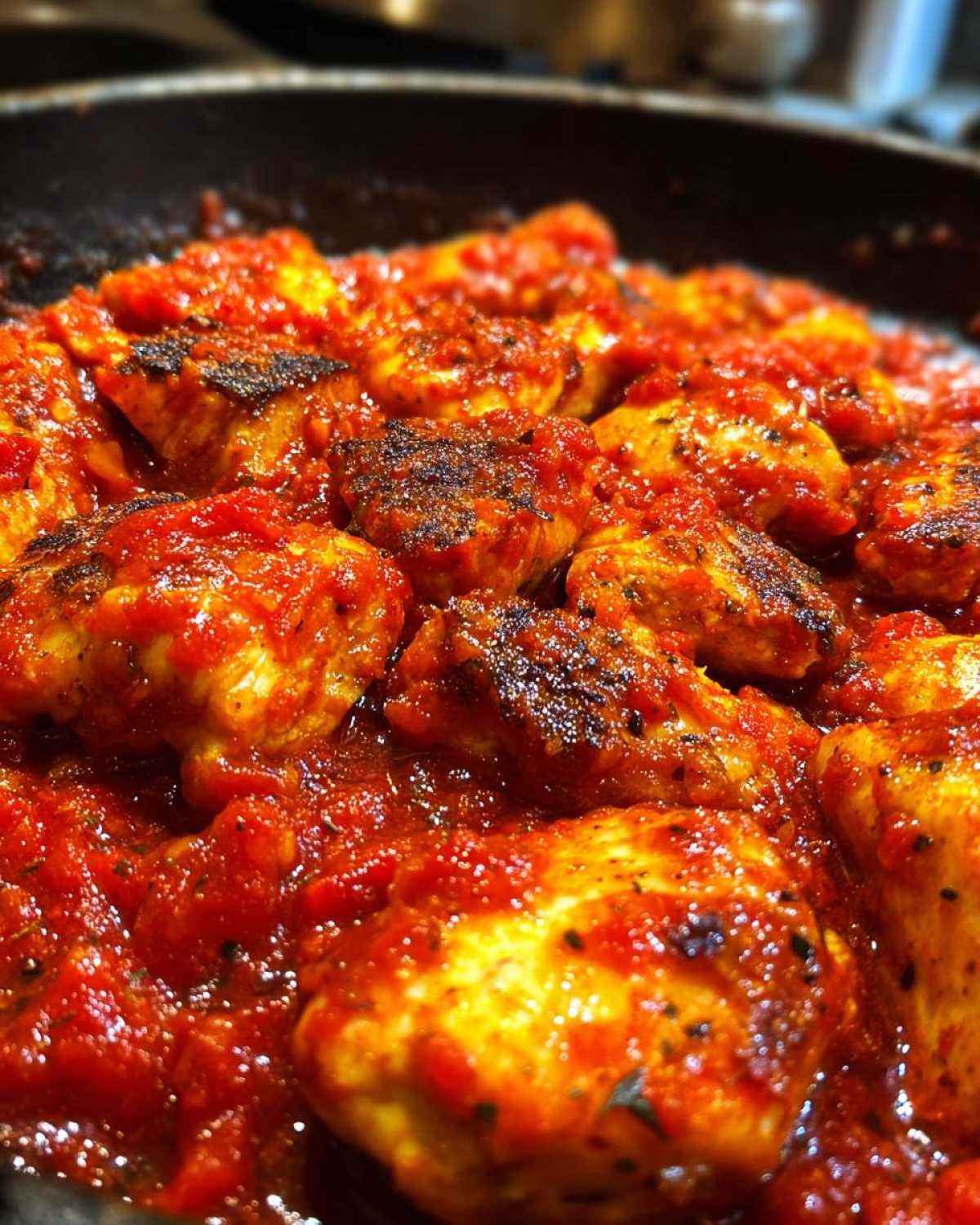 Skillet Salsa Chicken - detail 1