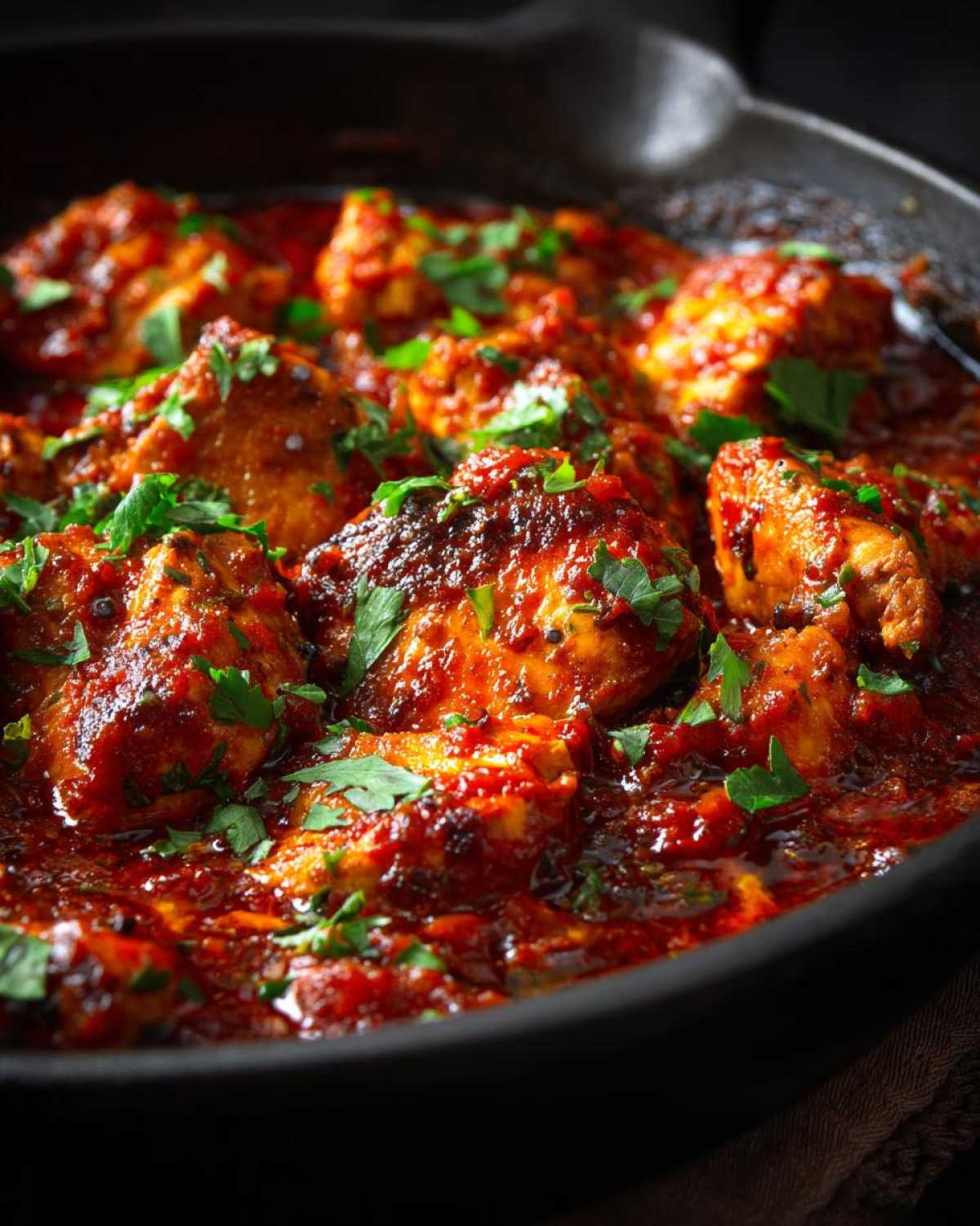 Skillet Salsa Chicken - detail 2