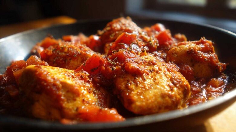 Skillet Salsa Chicken