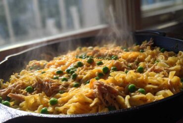 Skillet Tuna Noodle Casserole