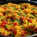 Skillet Vegetable Paella