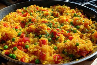 Skillet Vegetable Paella